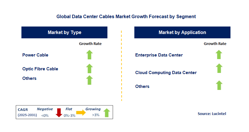 Data Center Cables Market by Segment